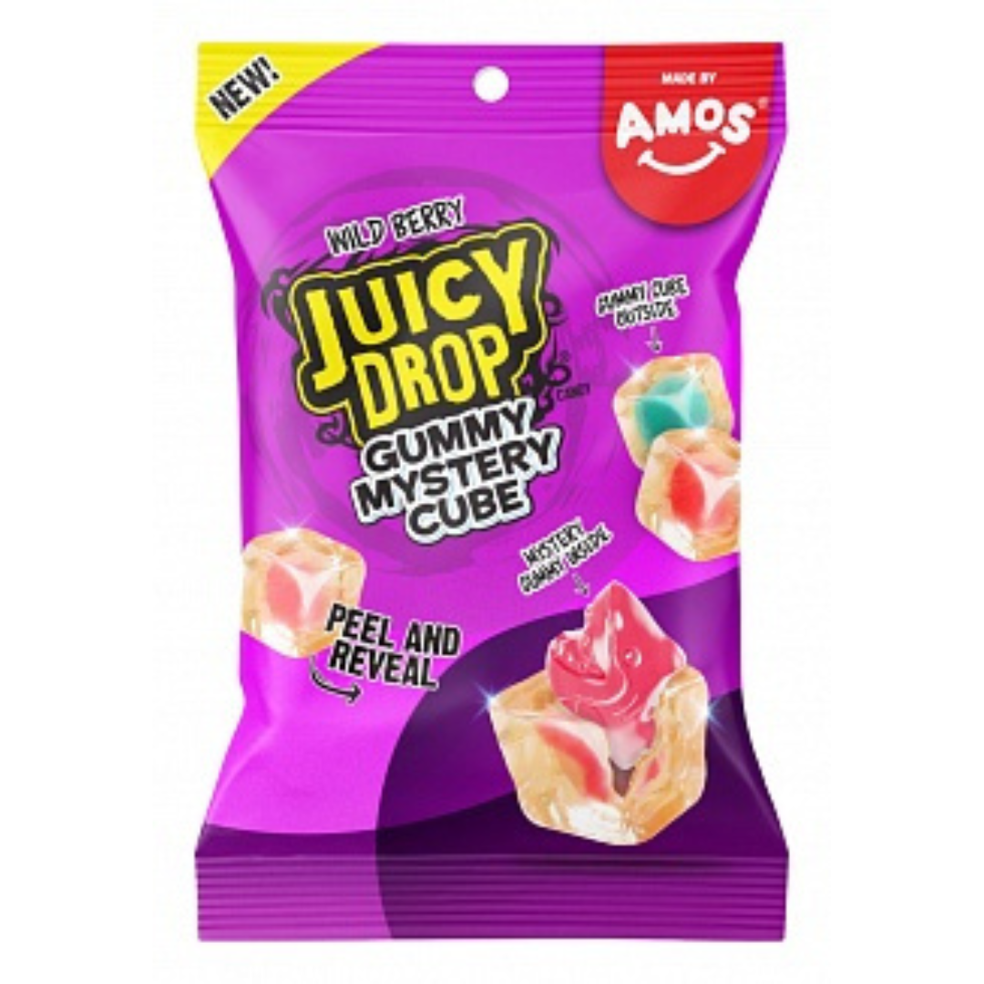 Juicy Drop Gummy Mystery Cube Wild Berry (142g)