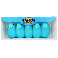 Peeps Marshmallow Chicks Blue 5 Pack (42g)