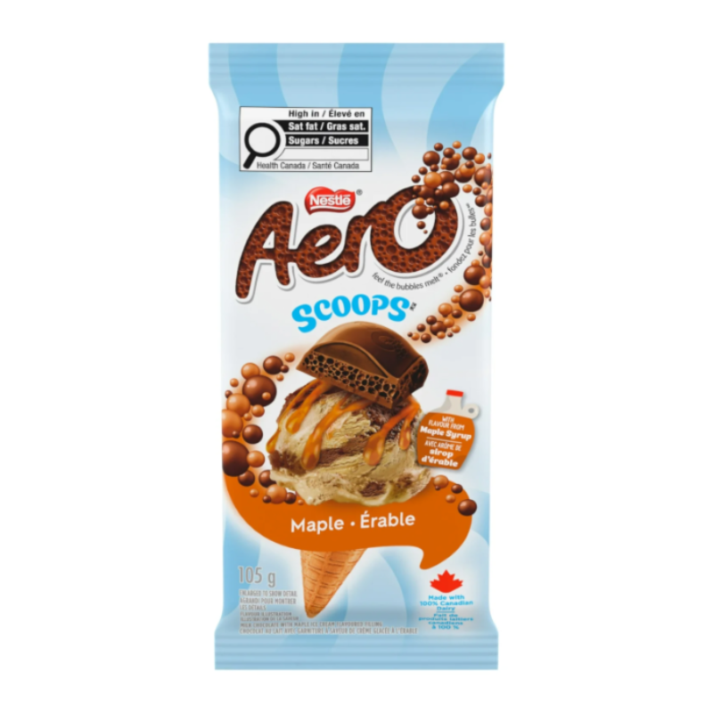 Aero Scoops Maple Bar 105g