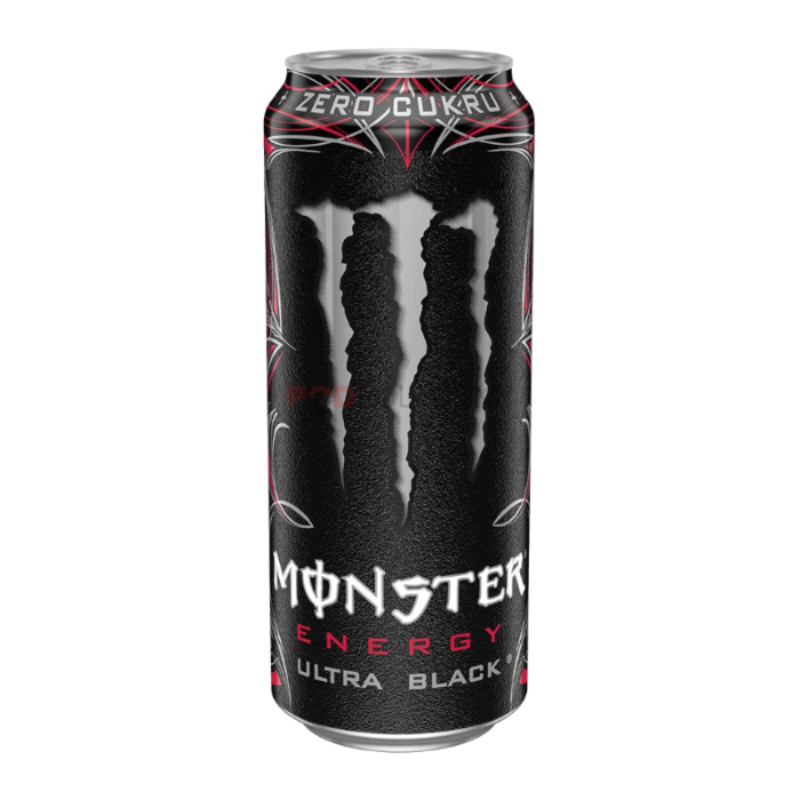 Monster Zero Ultra Black 500ml