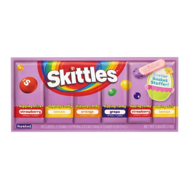 Skittles Dig N Dips Strip 0.85oz (24g)