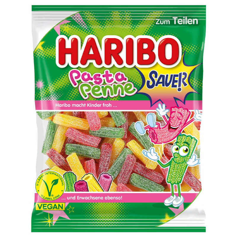 Haribo pasta penne sour (vegan) 160g
