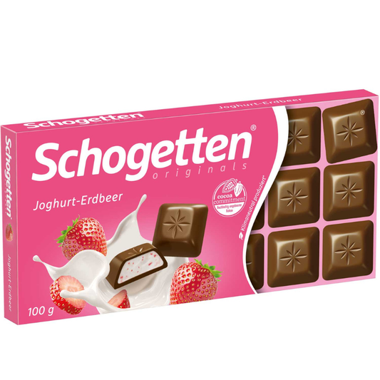 Schogetten Yogurt Strawberry 100g