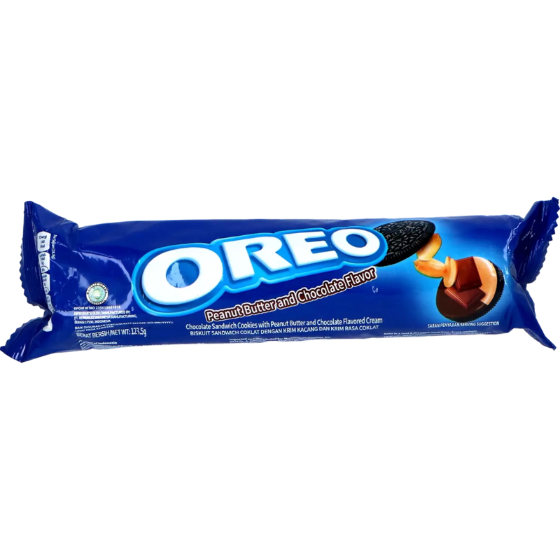 Oreo - Peanut Butter & Chocolate Roll 119.6g
