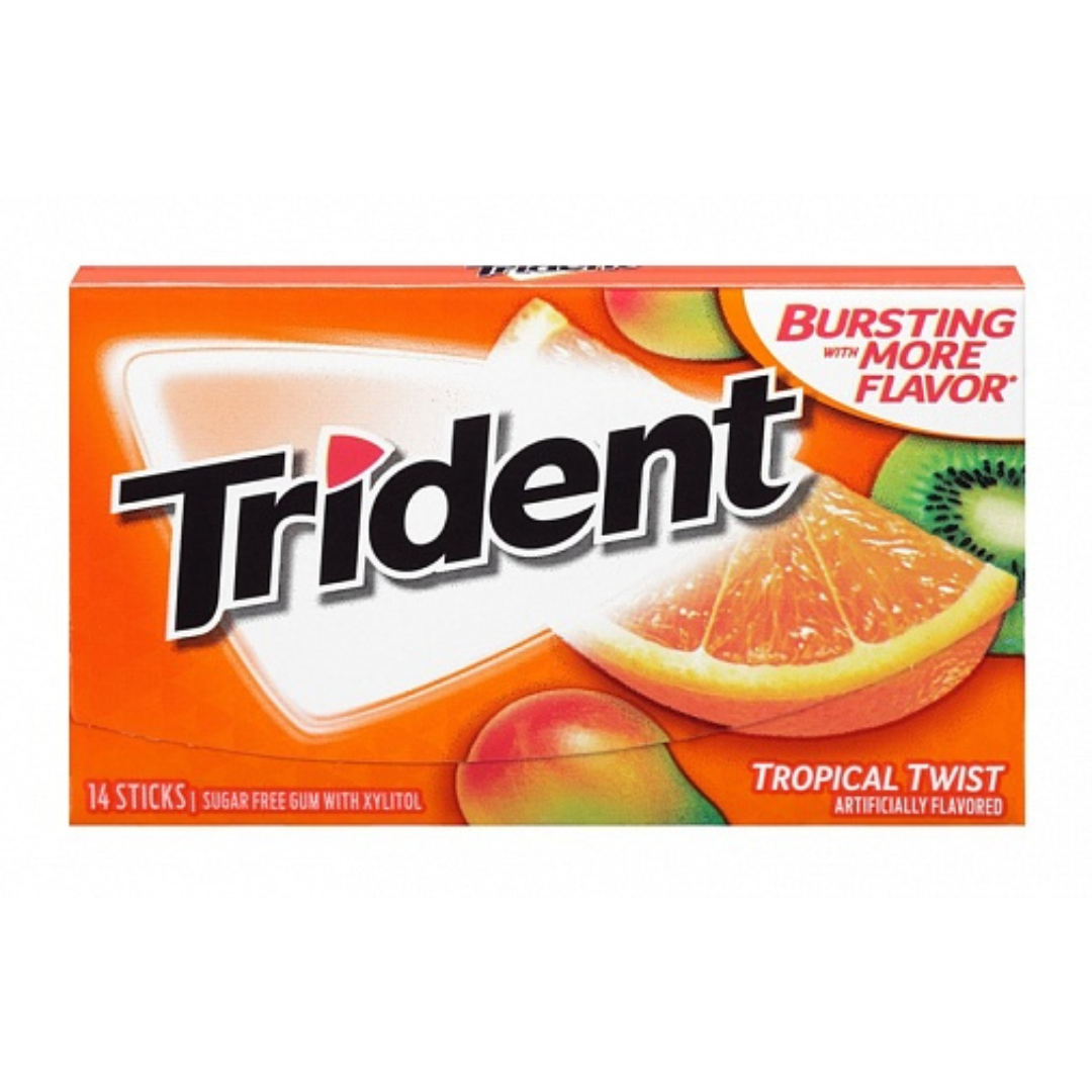 Trident Gum Tropical Twist (31g)