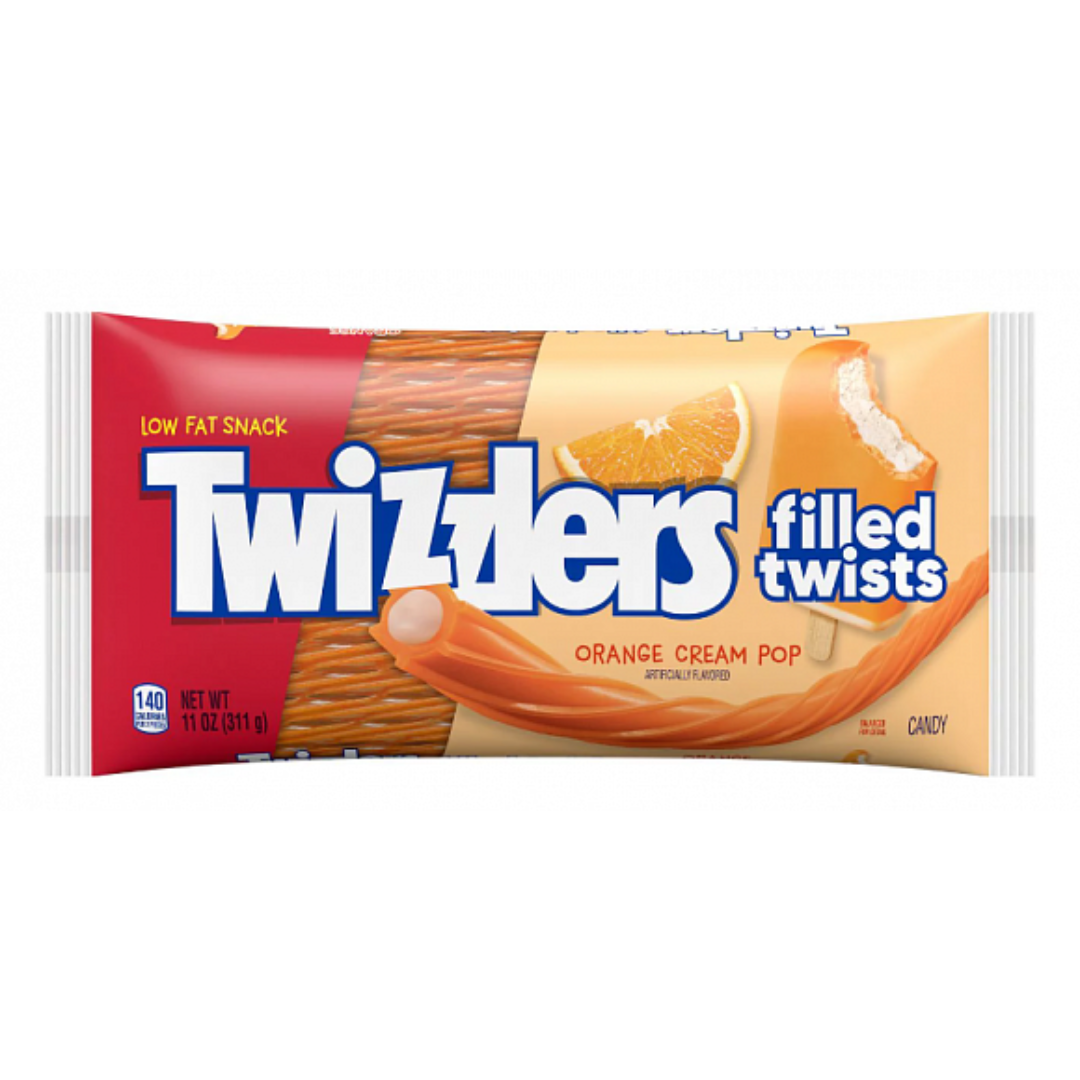 Twizzlers Filled Twists Orange Cream Pop (311g)