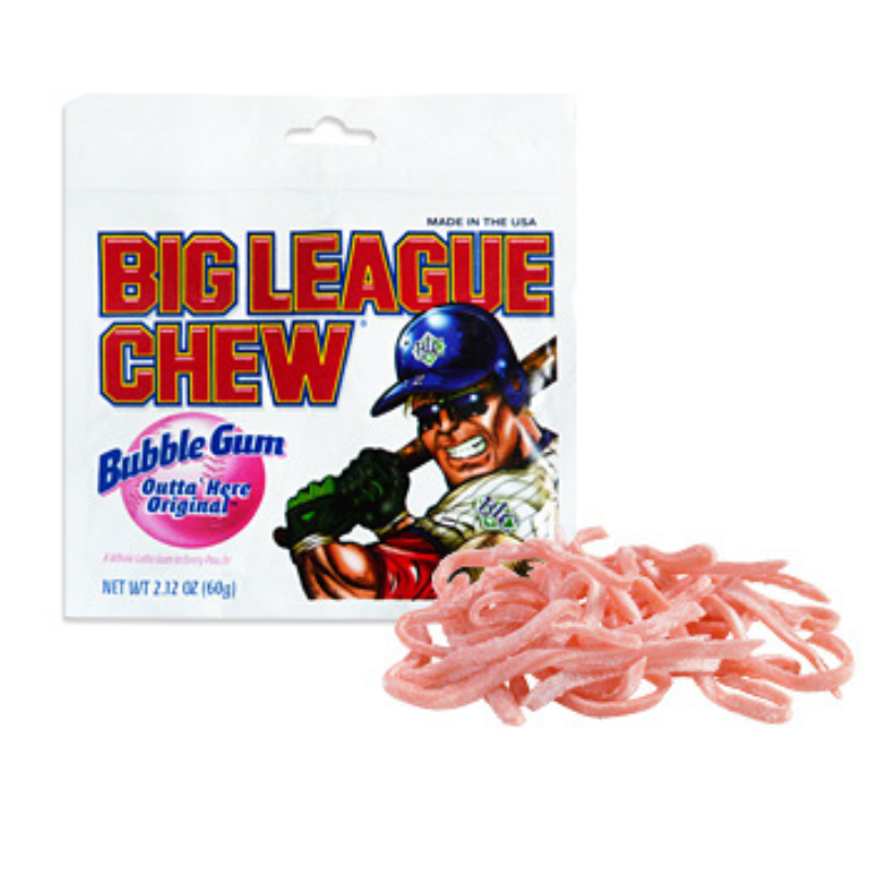 Big League Chew Bubble Gum Original (60g)