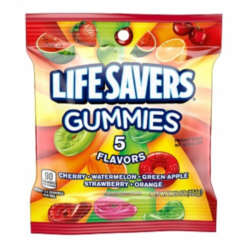 Lifesavers Gummies 5 Flavours (91g)