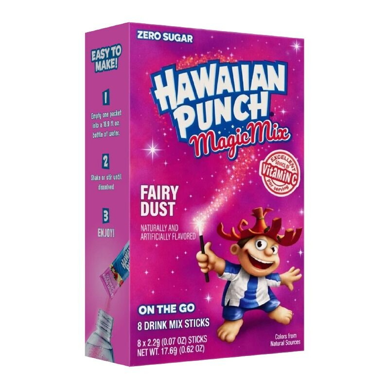 Hawaiian Punch Magic Mix Singles to Go Fairy Dust 0.62oz (17.6g)