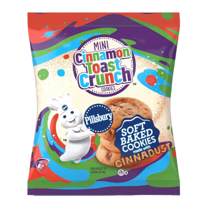 Pillsbury Soft Baked Cinnamon Toast Crunch Cookies 1oz (28g)