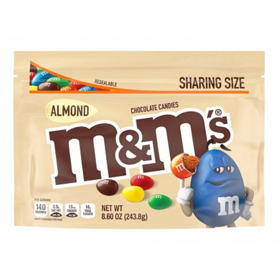 M&M's Almond Large Pouch (244g)