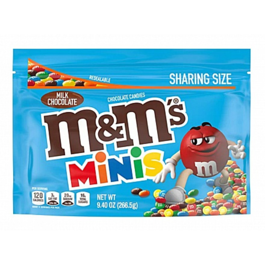 M&M's Minis Milk Chocolate Sharing Size Large Pouch (267g)