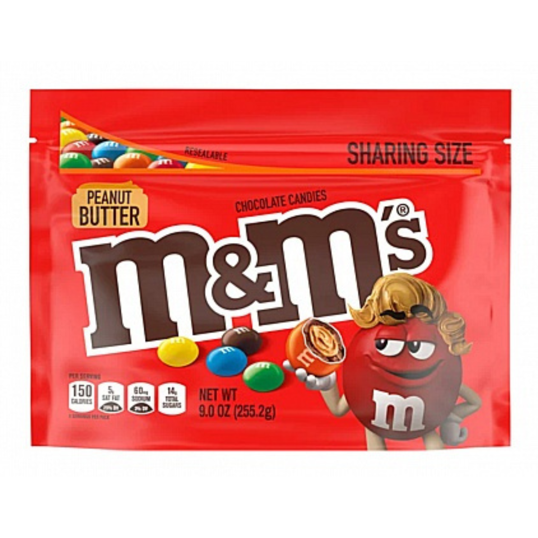 M&M's Peanut Butter Large Pouch (255g)