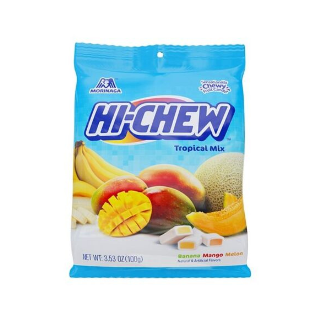 Hi-Chew Tropical Mix Peg Bag 3.53oz (100g)