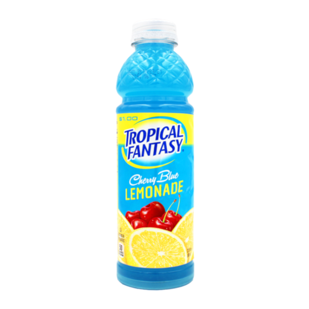 Tropical Fantasy - Premium Juice Cocktail - Cherry Blue Lemonade 20fl.oz (591ml)