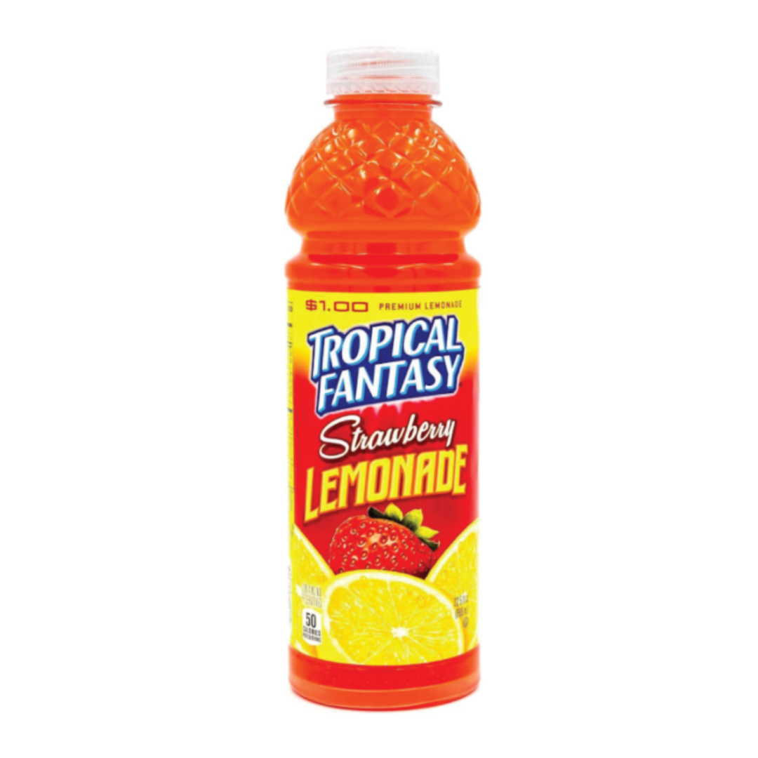 Tropical Fantasy - Premium Juice Cocktail - Strawberry Lemonade 20fl.oz (591ml)
