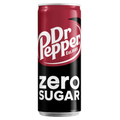 Dr. Pepper Zero Sugar Sleek Can 330ml