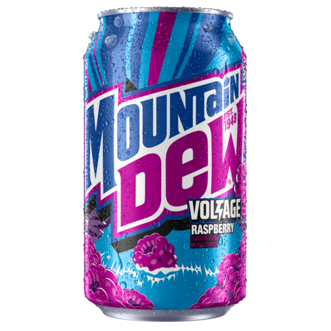 Mountain Dew USA Voltage Raspberry 355ml