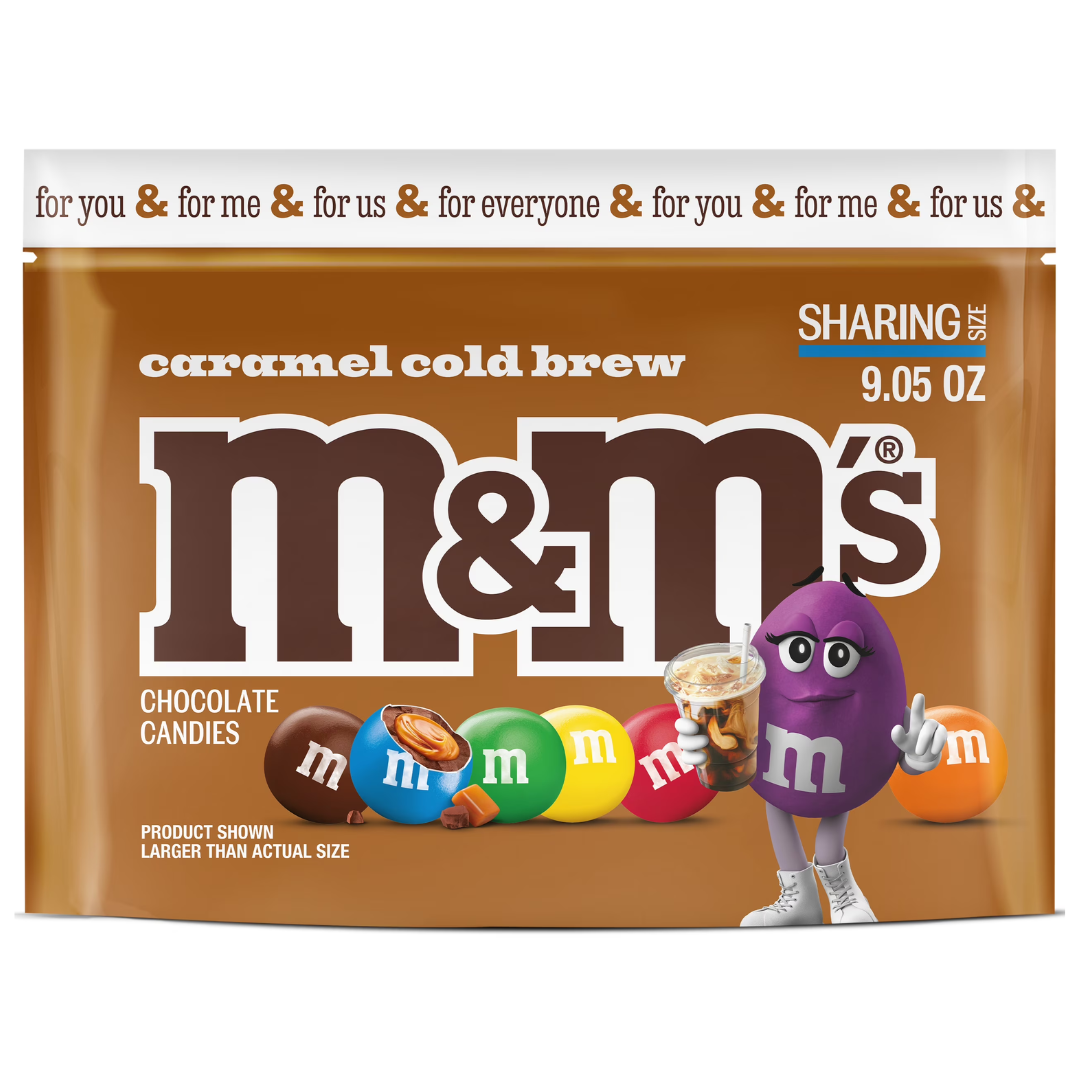 M&ms Caramel Cold Brew Large Pouch