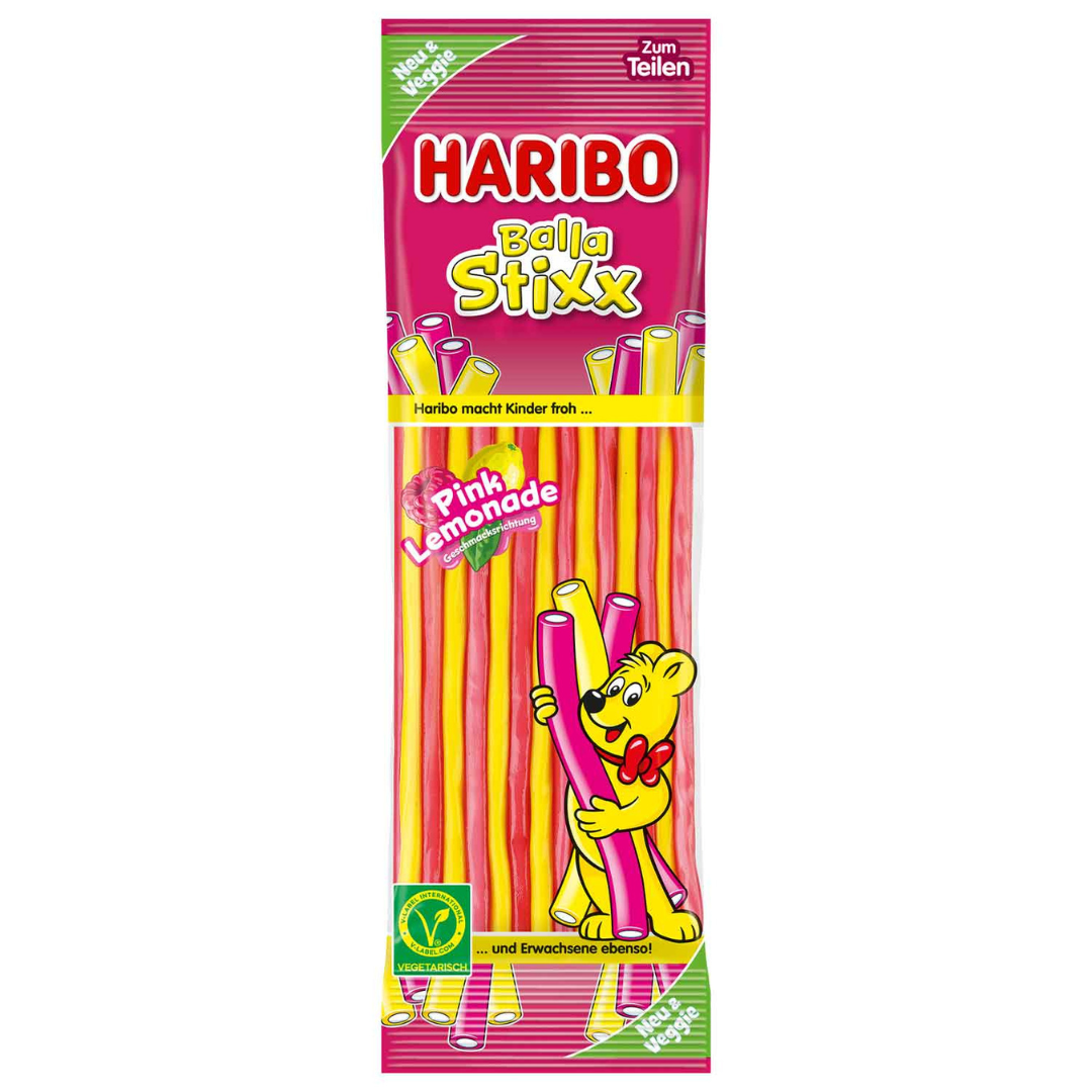 Haribo Balla Stixx Pink Lemonade 175G