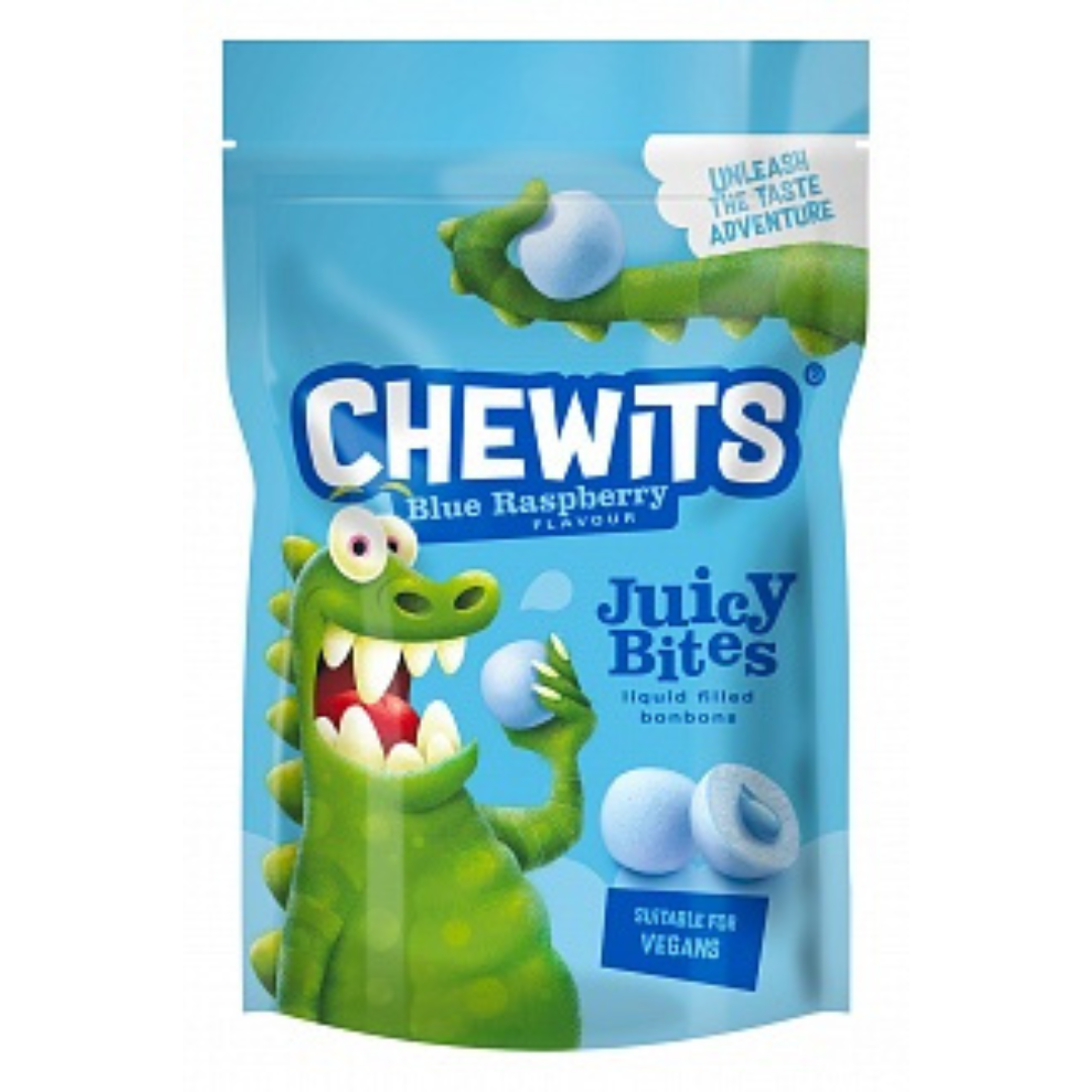 Chewits Juicy Bites Blue Raspberry (115g)