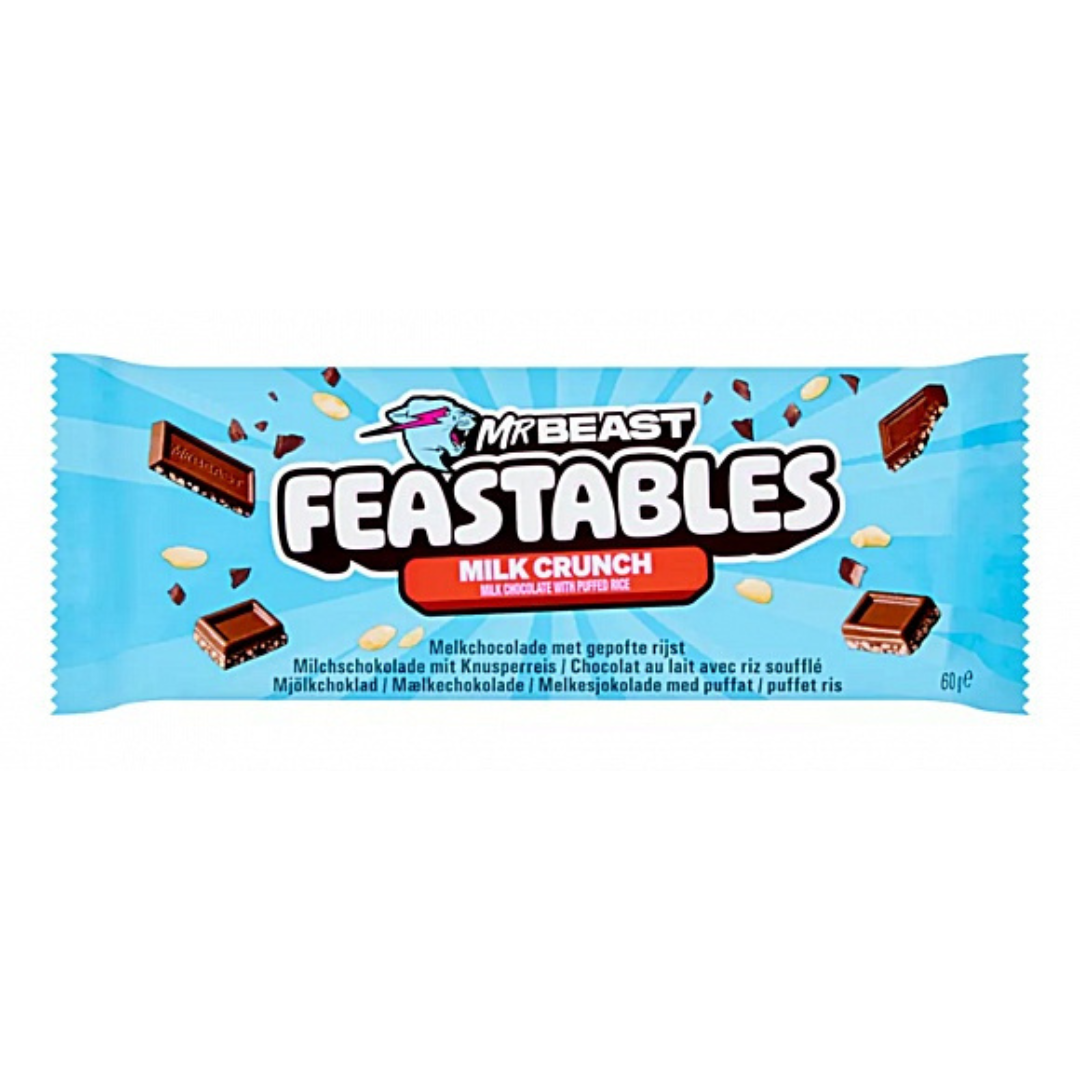 MrBeast Feastables Milk Crunch (60g)