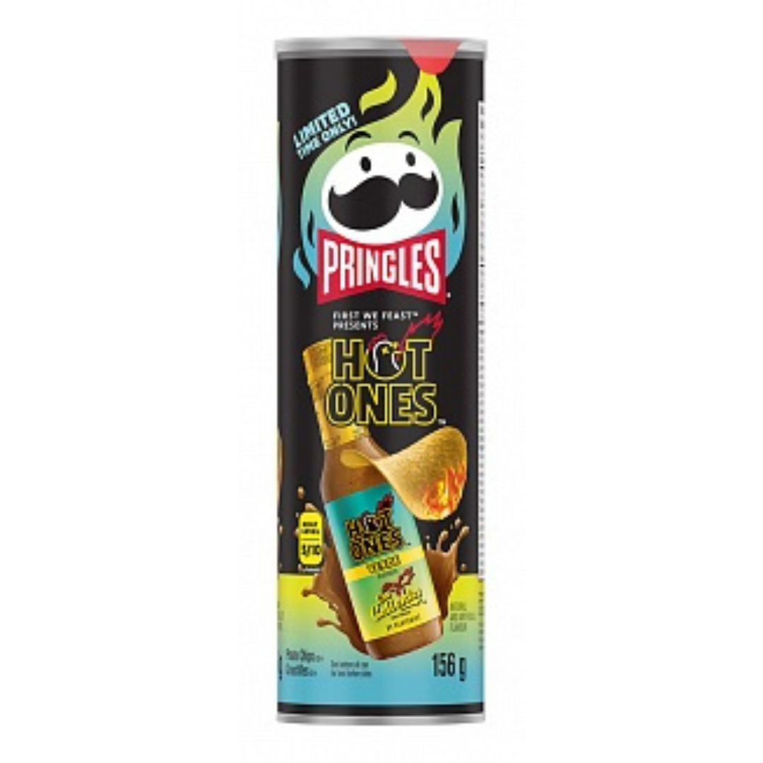 Pringles Hot Ones Los Calientes Verde (156g)