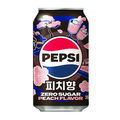 Pepsi Zero Sugar Peach (Korea)