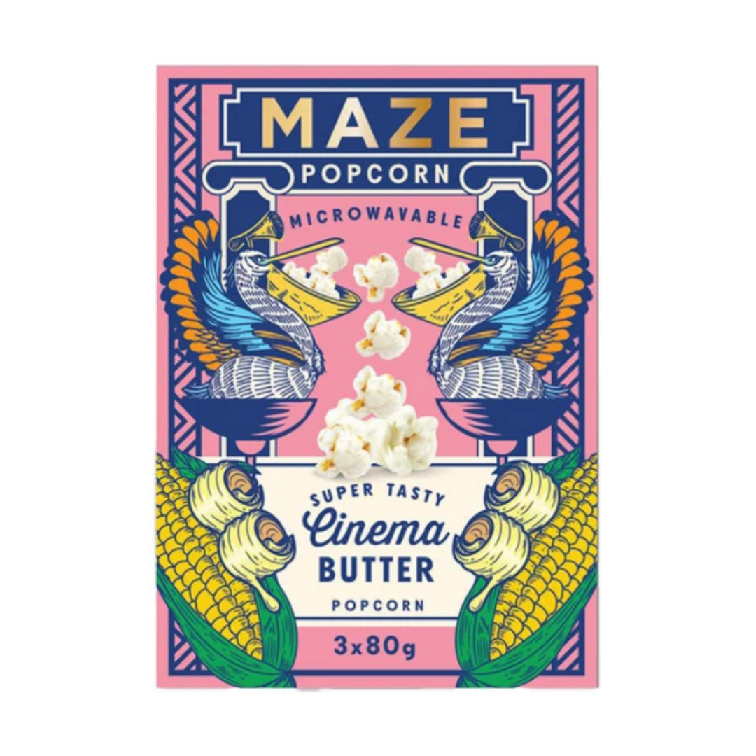 Maze Cinema Butter Popcorn (240 g)