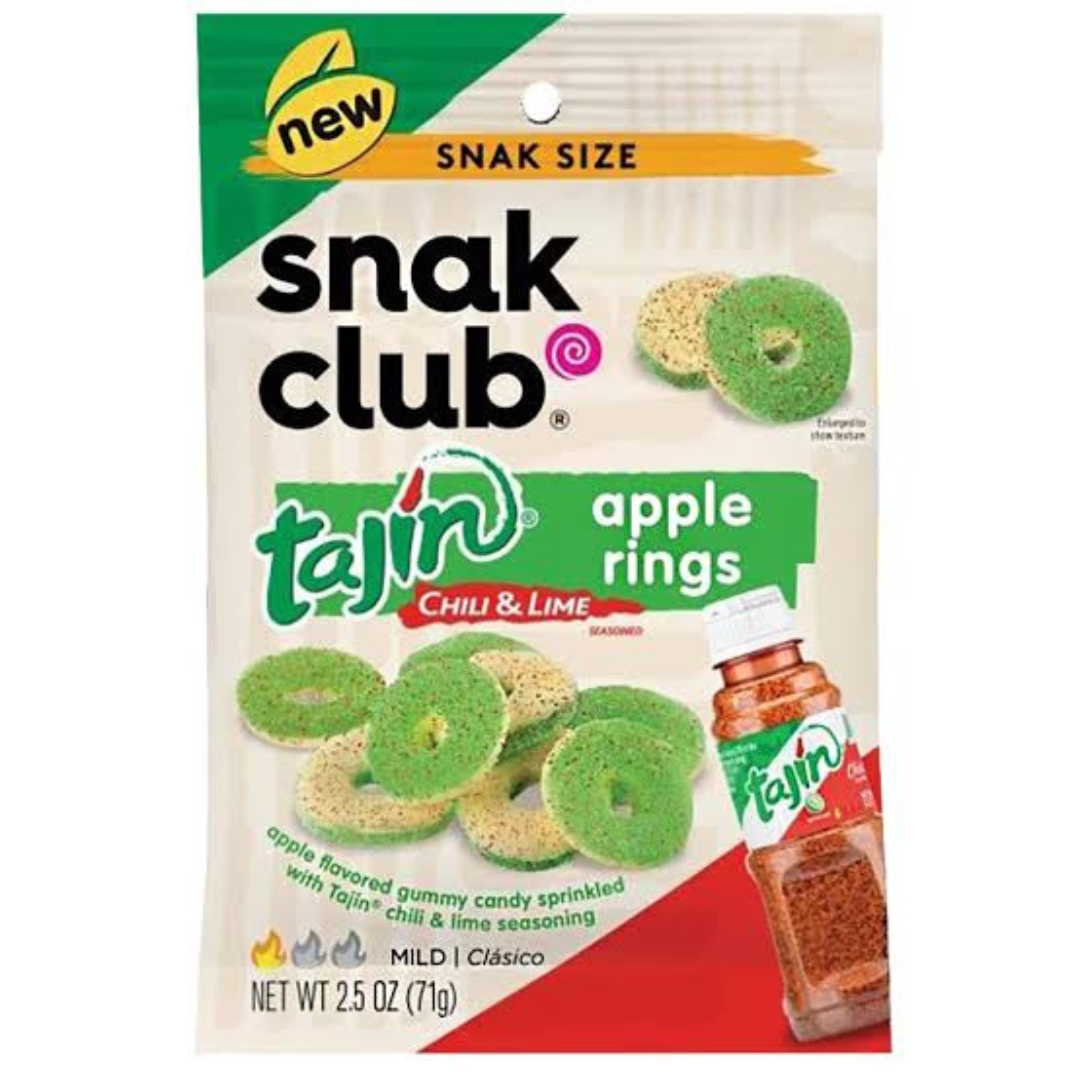 Snak Club Tajin Apple Rings (71 g)