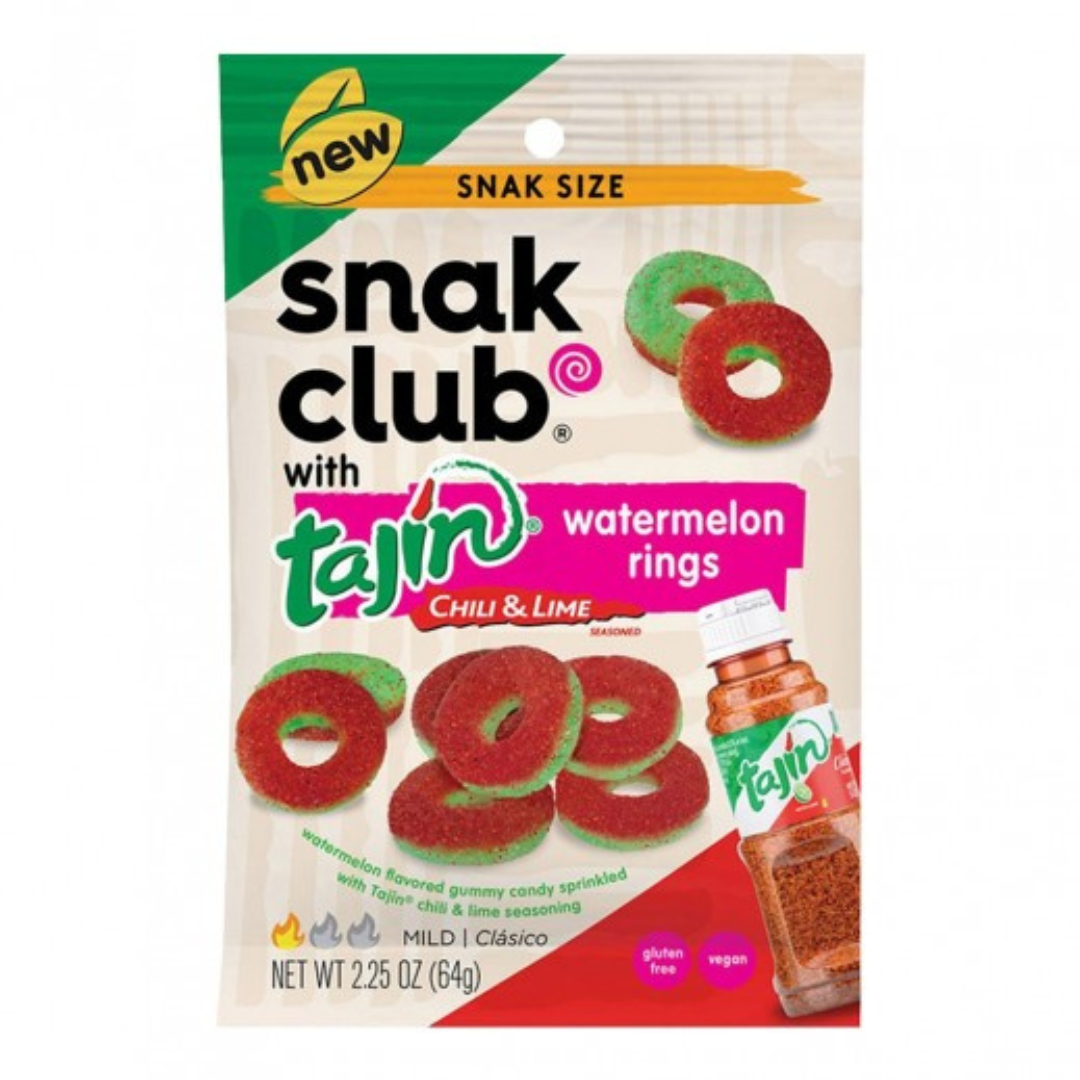 Snak Club Tajin Watermelon Rings (64 g)