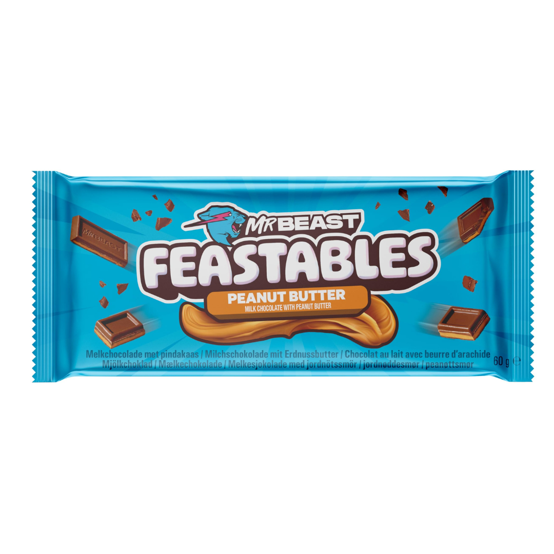 Mr. Beast Feastables Peanut Butter Chocolate (60 g)