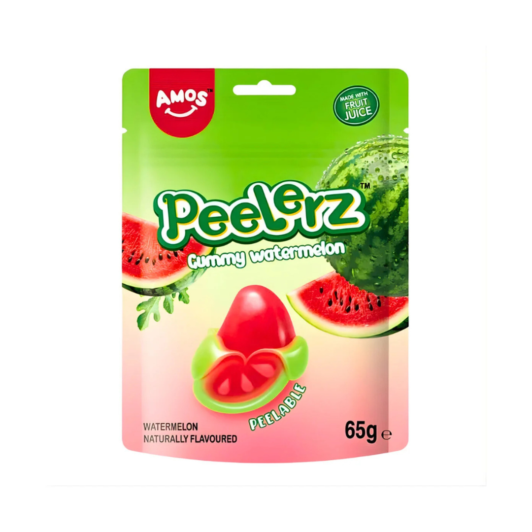 Amos Peelerz Gummy Watermelon (65 g)