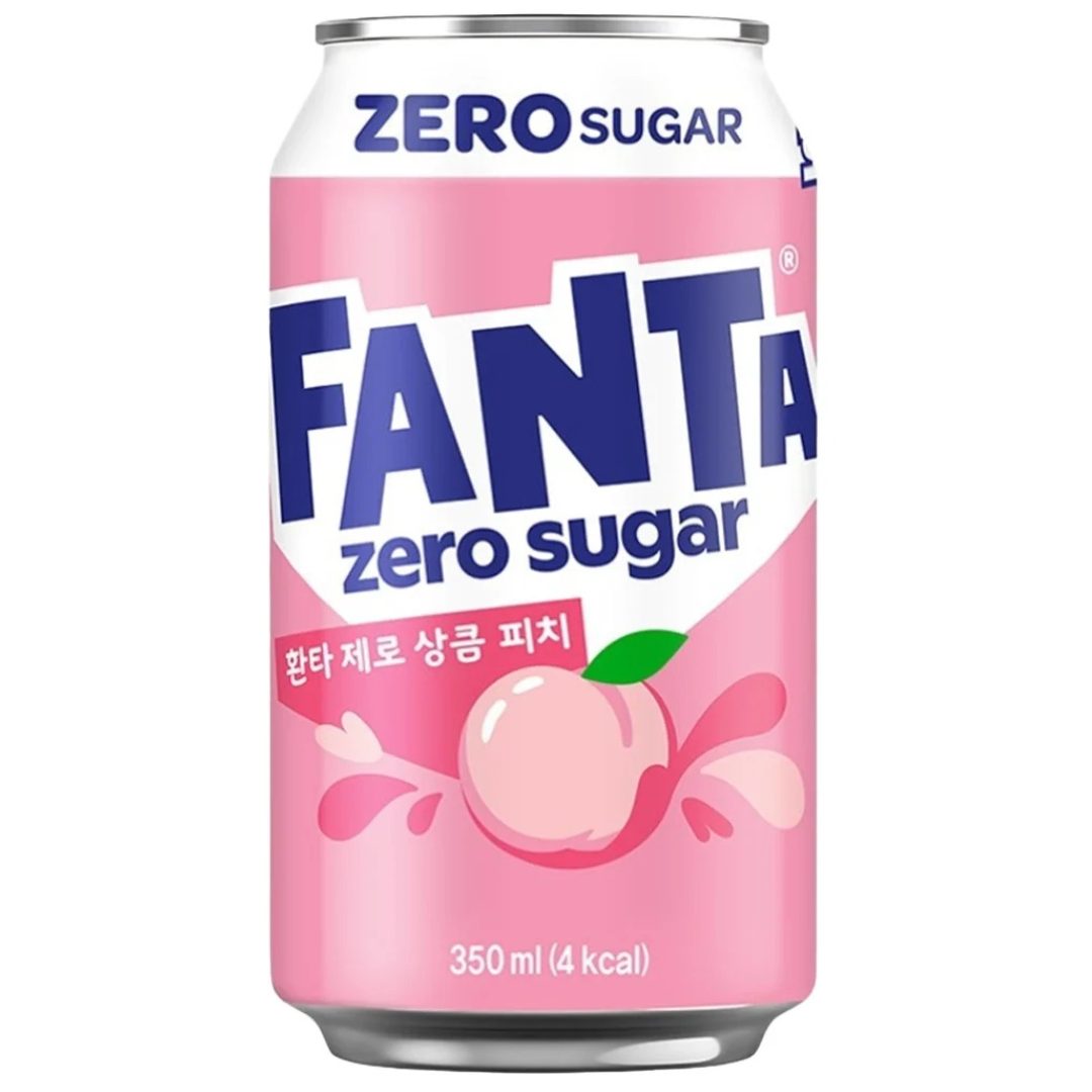 Fanta Zero White Peach (350 ml)