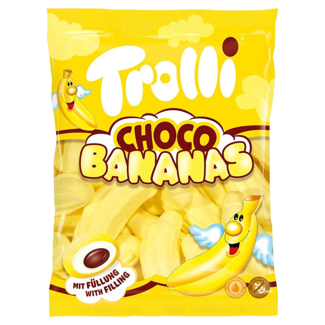 Trolli Choco Bananas 150g