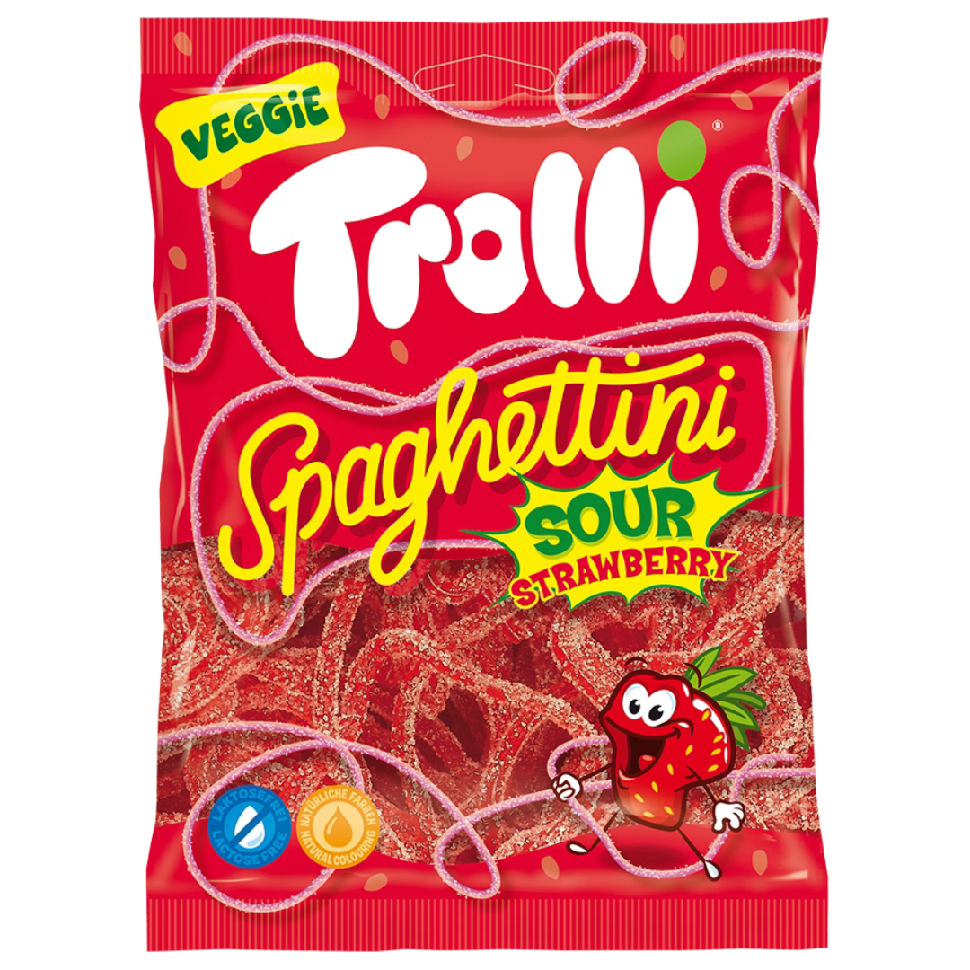 Trolli Spaghettini Strawberry