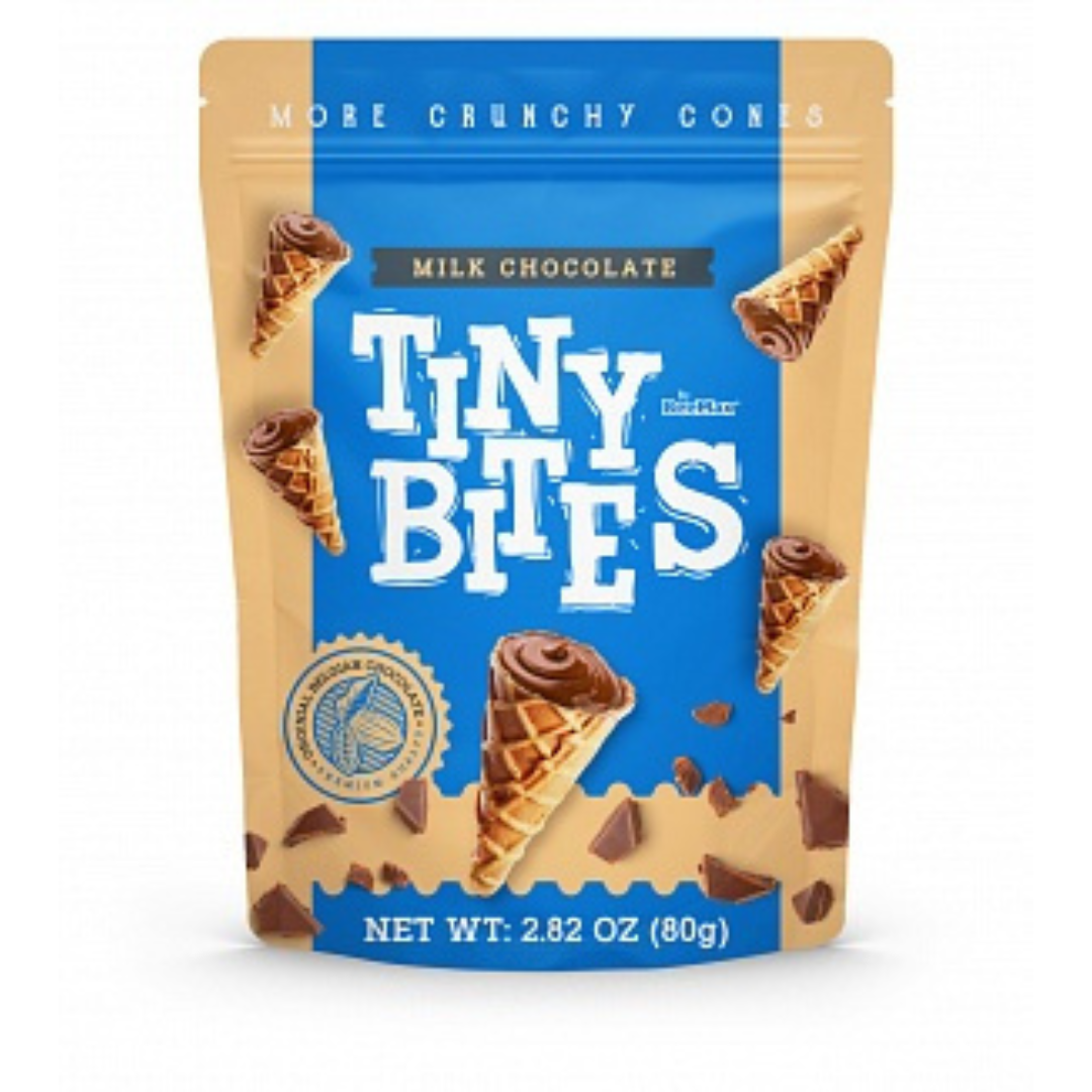 Tiny Bites Milk Chocolate Waffle Cones