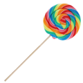 Felko Spiral Lolly Rainbow Maxi 100g