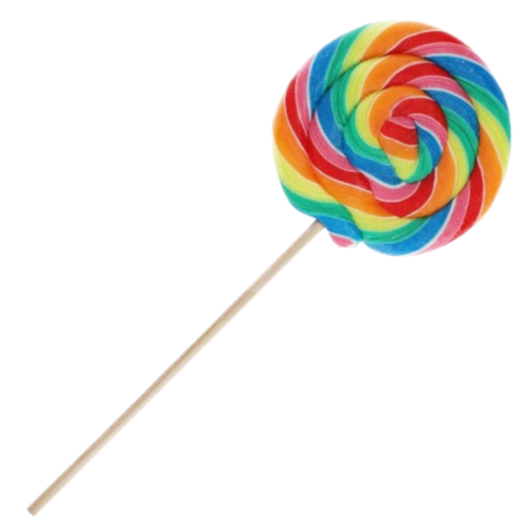 Felko Spiral Lolly Rainbow Maxi 100g