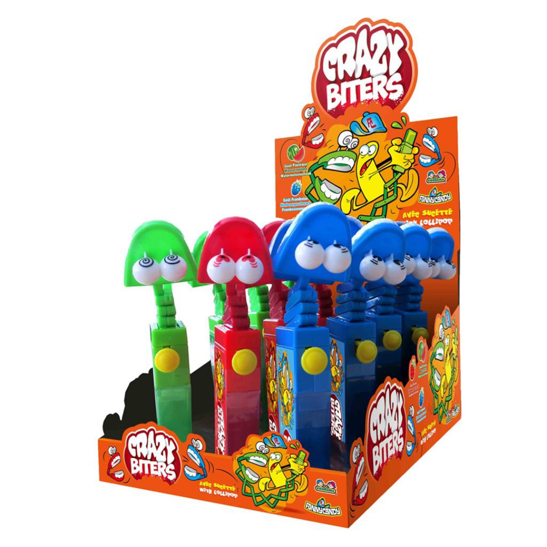 Funny Candy Crazy Biters 18g - SINGLE UNIT