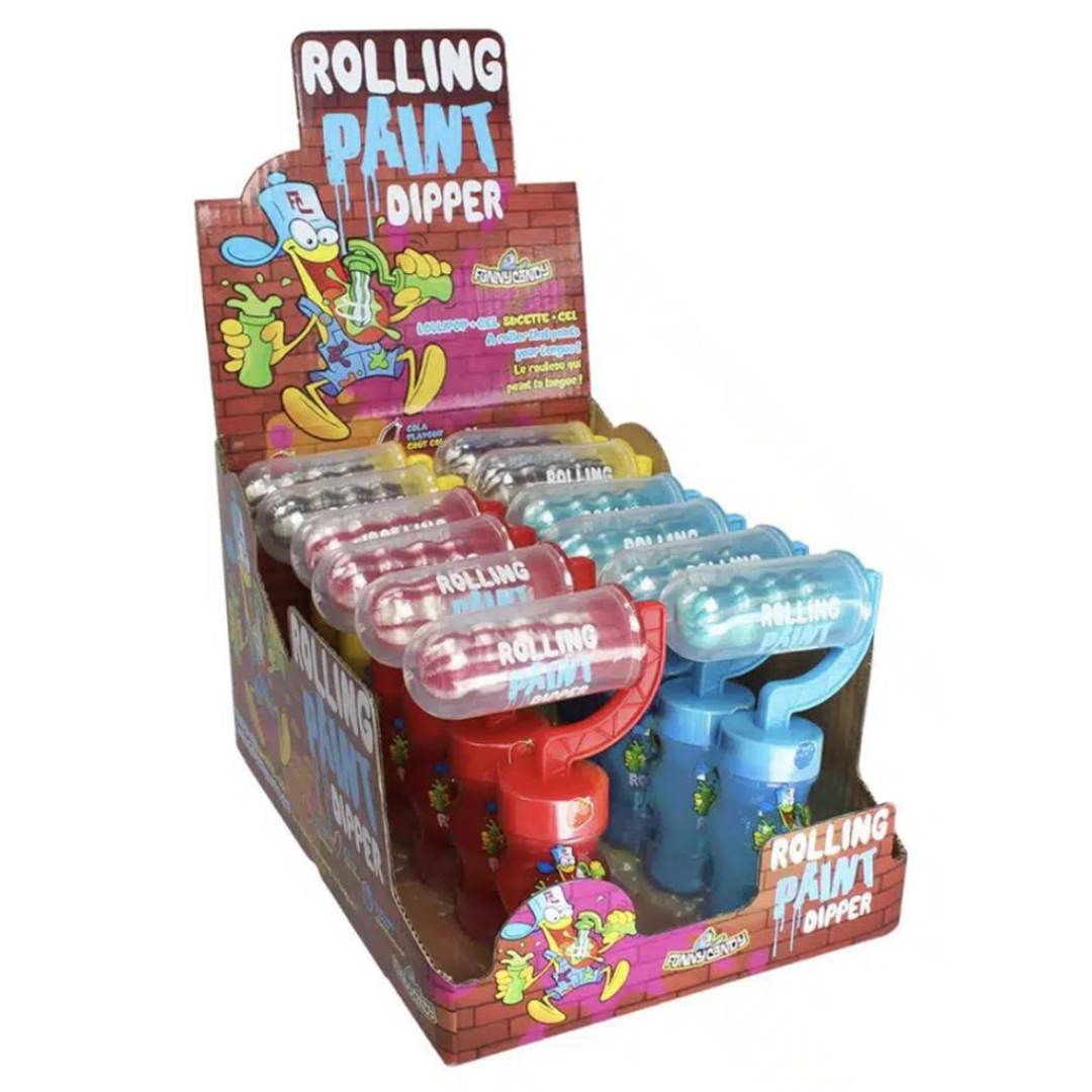 Funny Candy Rolling Paint Dipper - SINGLE UNIT