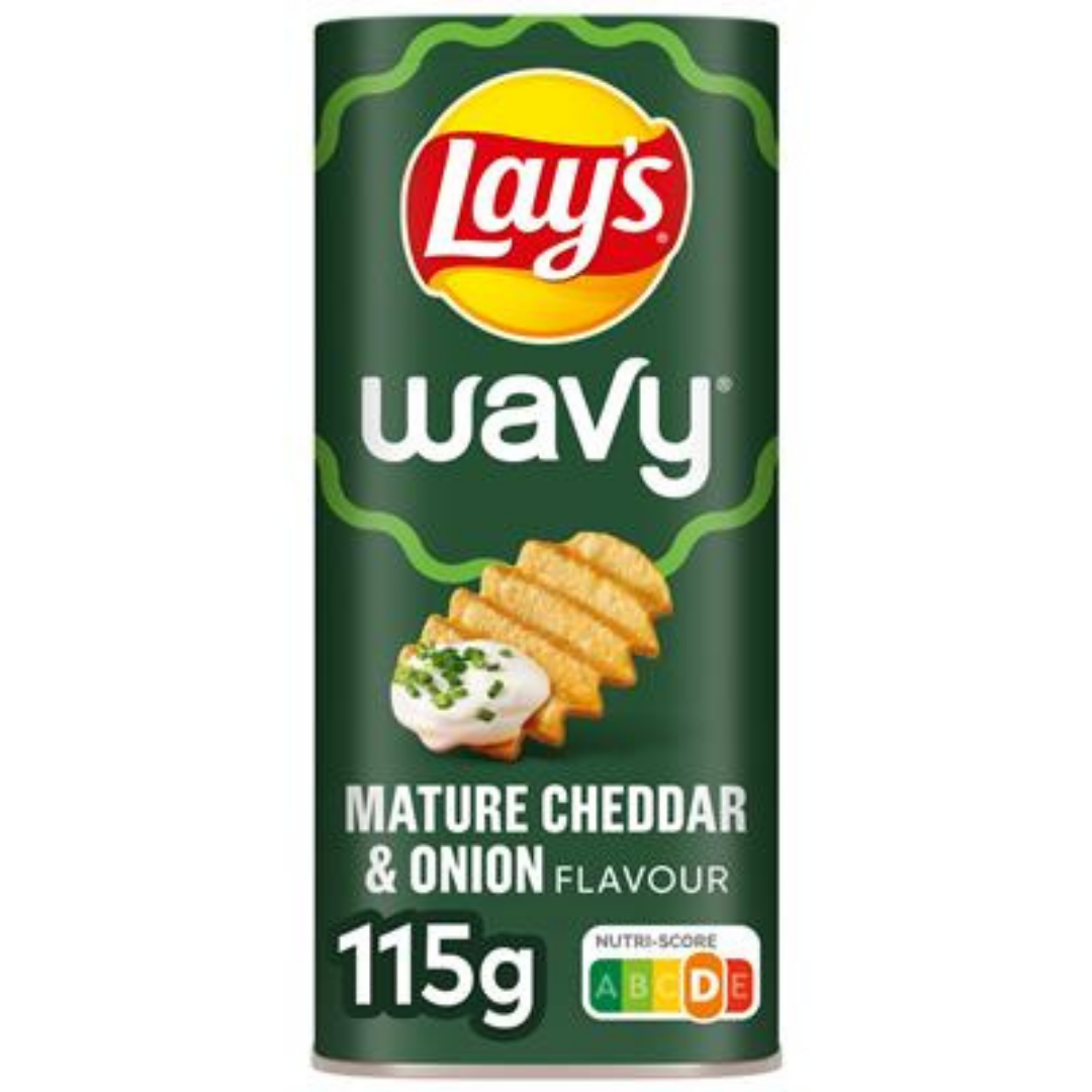 Lay's Wavy Mature Cheddar & Onion
