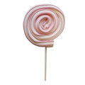 Lollywood Pink Roller Mallow Pop 80g