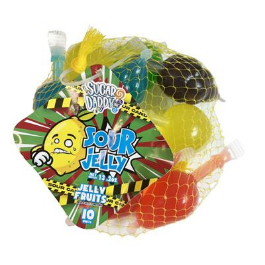 Sugar Daddy Sour Jelly Fruits 350g
