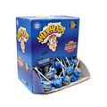 Warheads Blue Raspberry Lollipop - SINGLE LOLLY