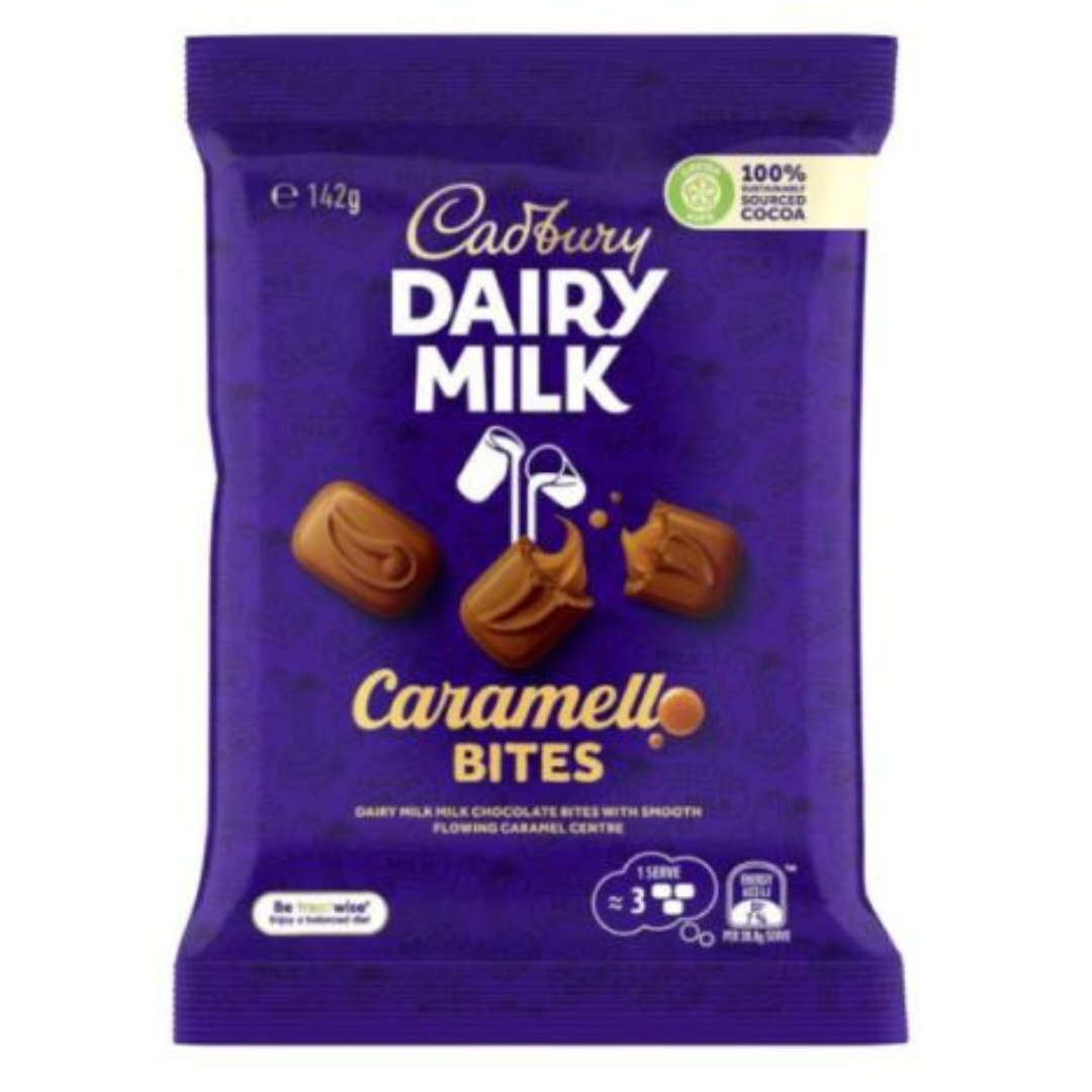 Cadbury Caramello Bites 142g