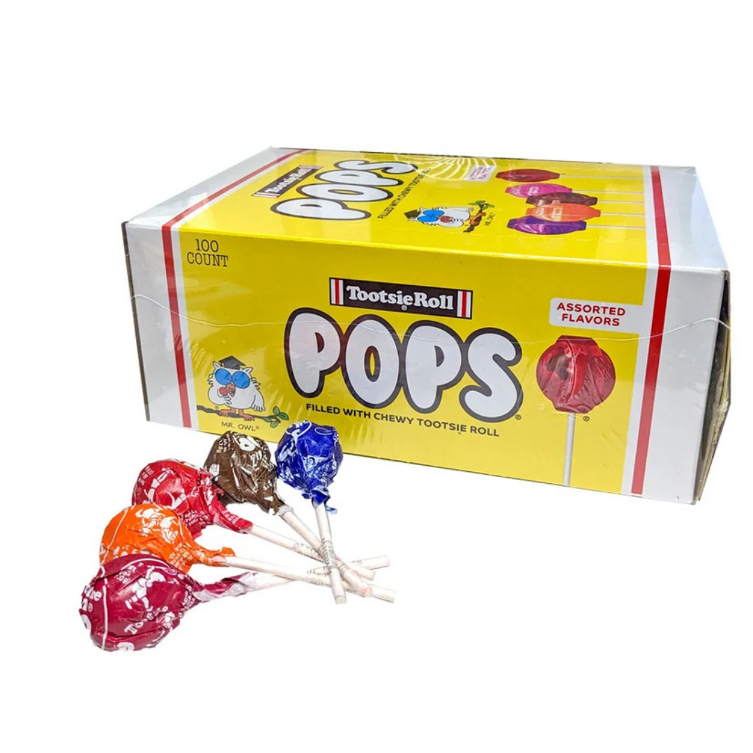 Tootsie Pops Assorted 17g - SINGLE POP AT RANDOM