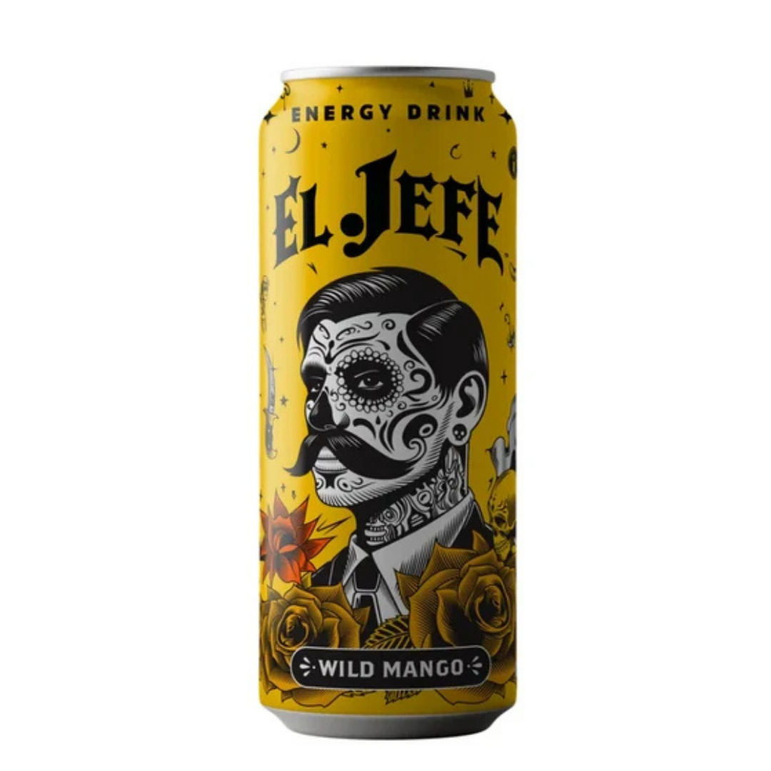 El Jefe Energy Wild Mango 473ml