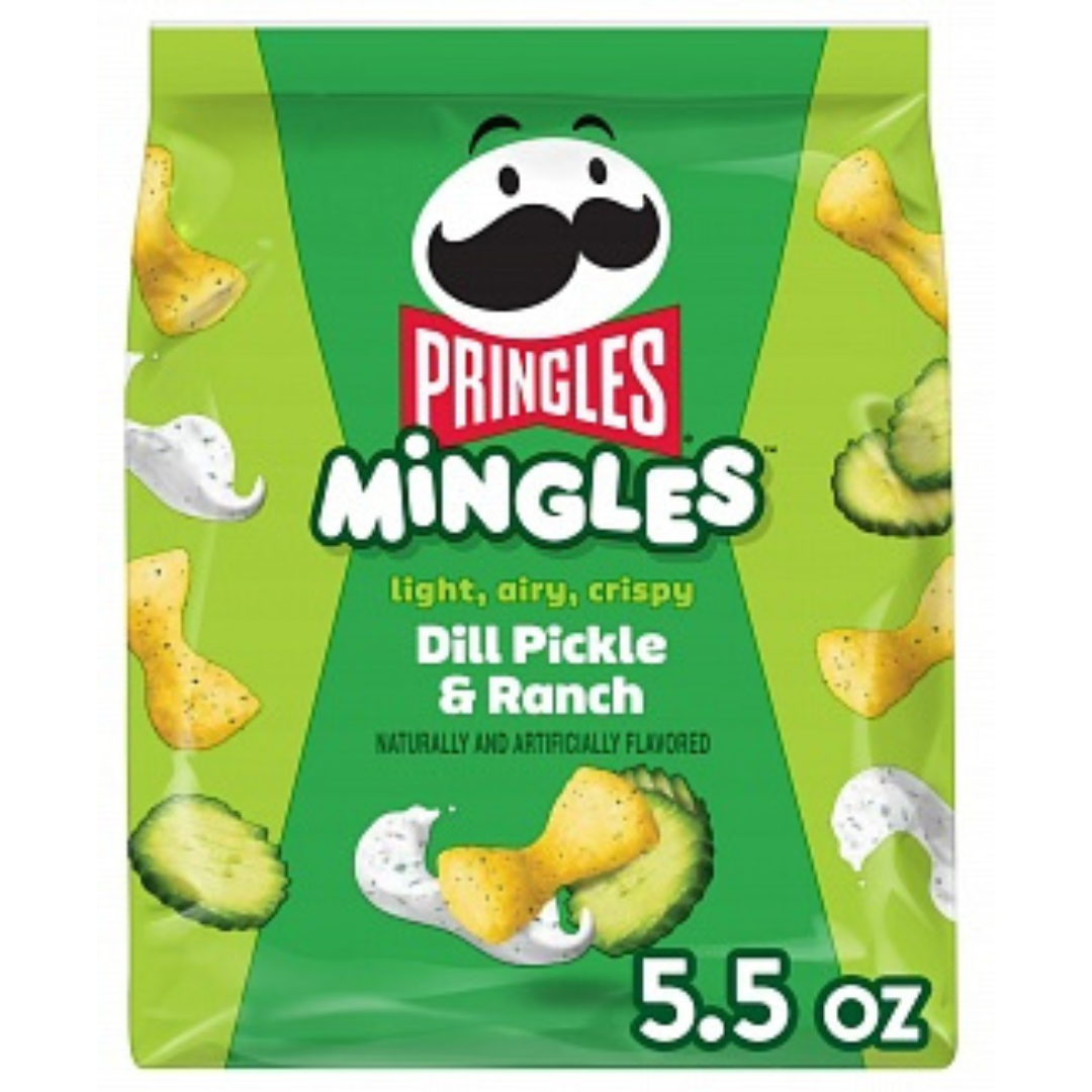 Pringles Mingles Dill Pickle & Ranch (156g)