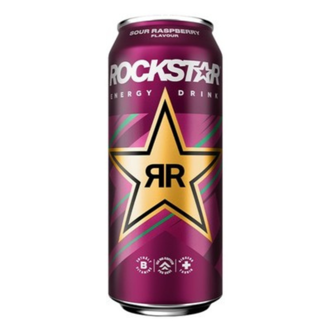 Rockstar Sour Raspberry 500ml